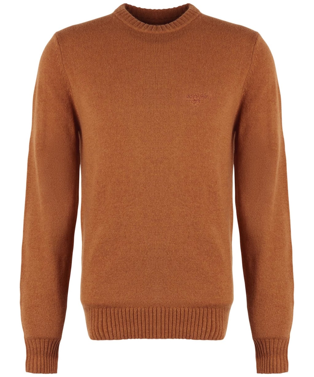 Men's Barbour Newbury Crew Sweatshirt - Harvest Gold