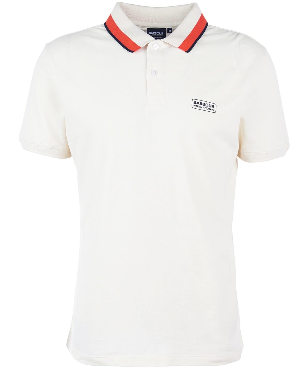Men's Barbour International Re-Amp Polo Shirt - Whisper White