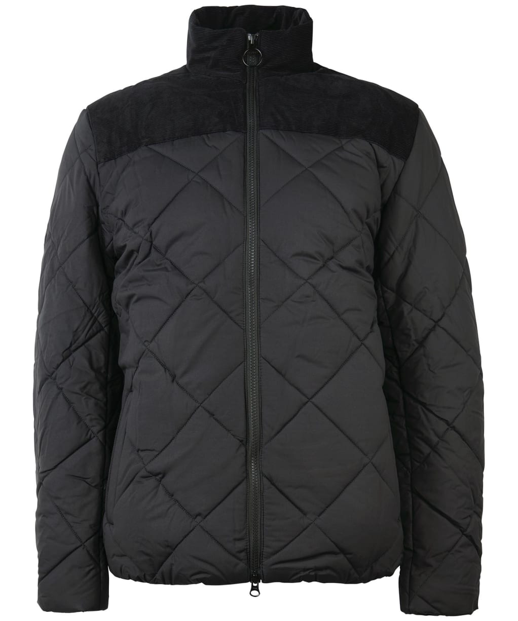 Men's Barbour Elmwood Quilted Jacket - Black