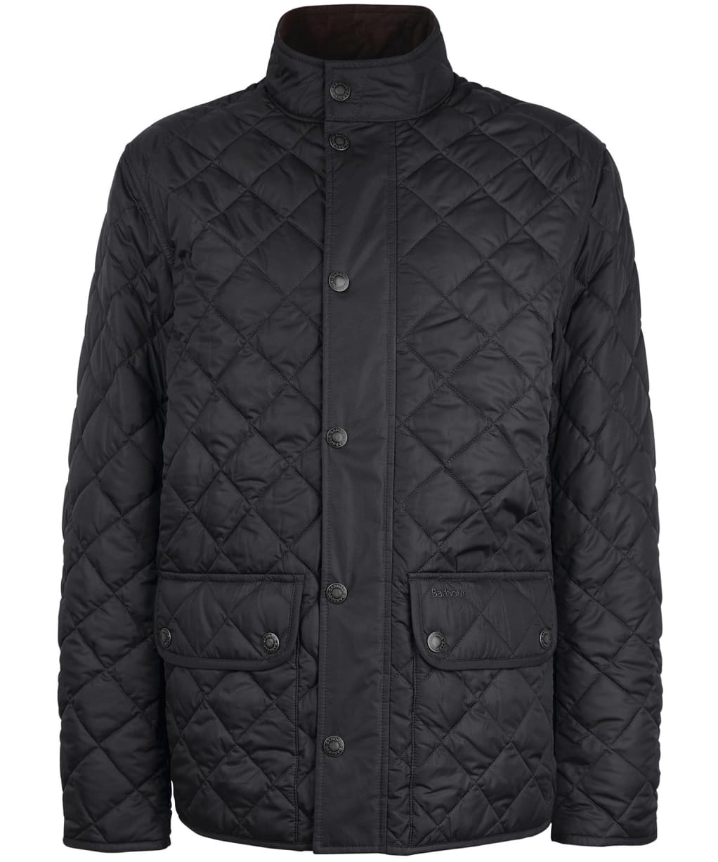 Men's Barbour Lowerdale Quilted Jacket - Black