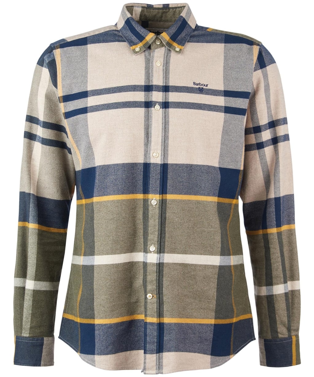 Men’s Barbour Iceloch Tailored Shirt - Forest Mist