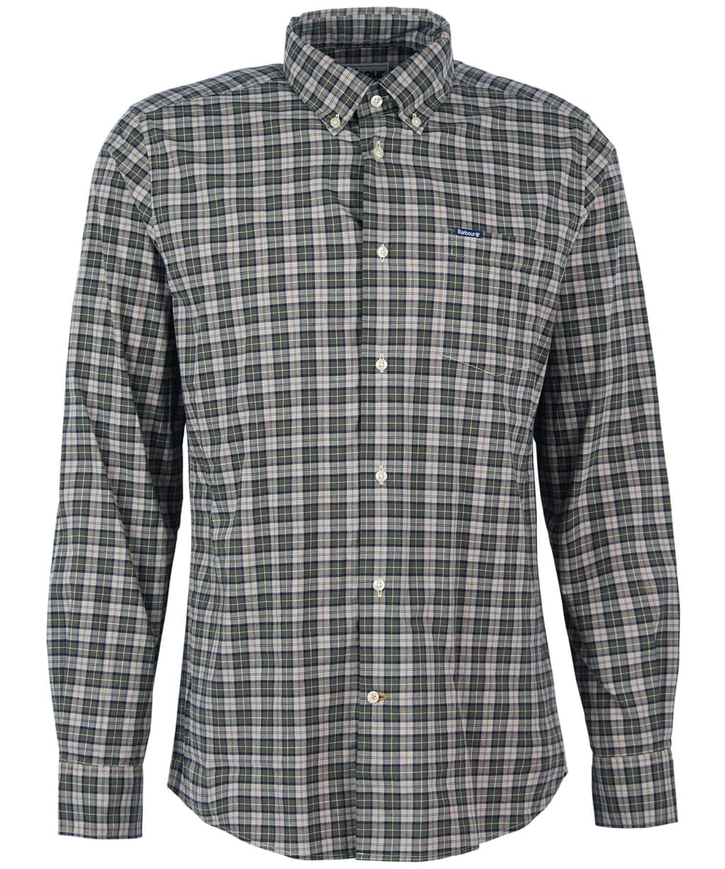 Men’s Barbour Lomond Tailored Shirt - Forest Mist