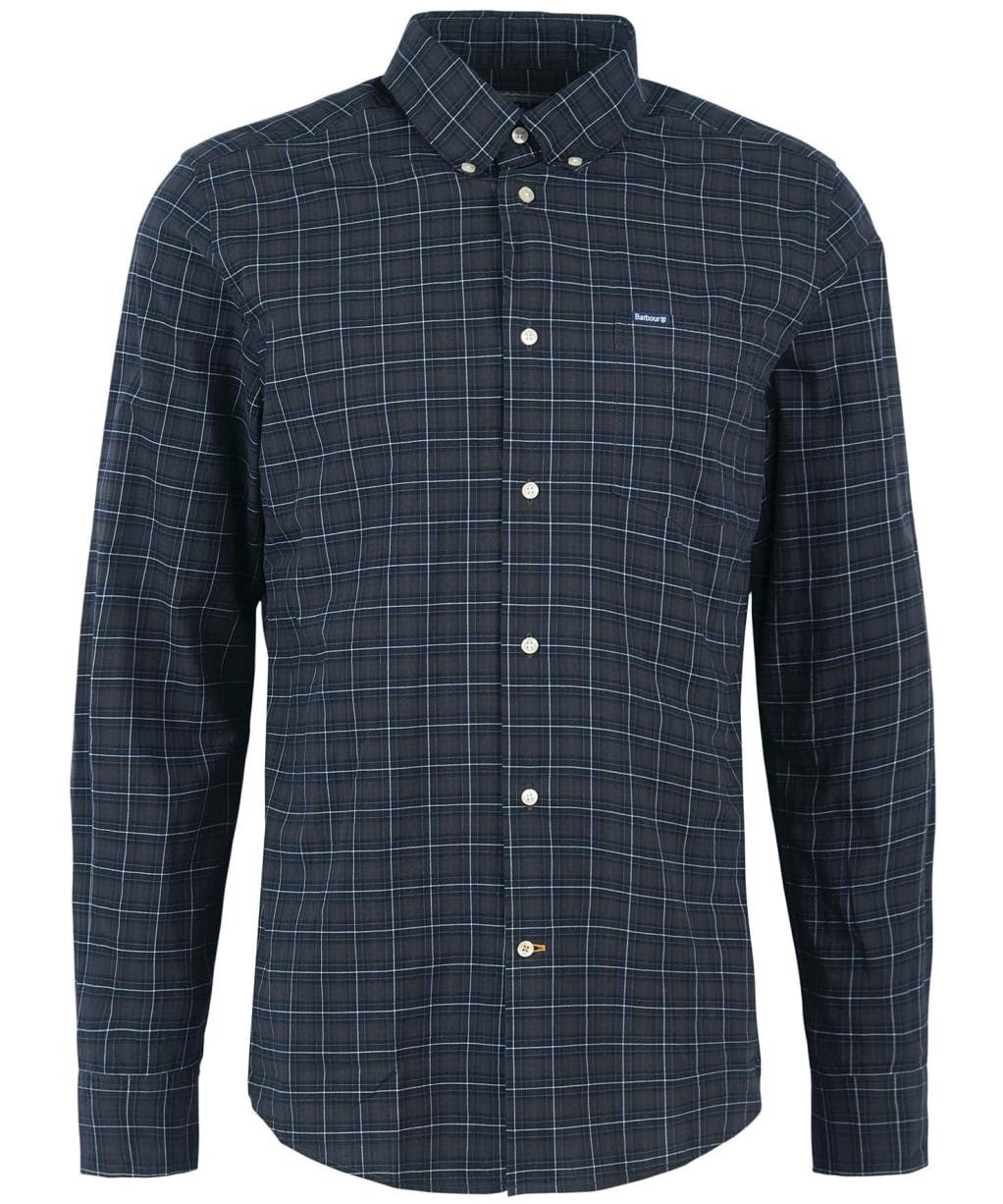 Men’s Barbour Lomond Tailored Shirt - Black Slate