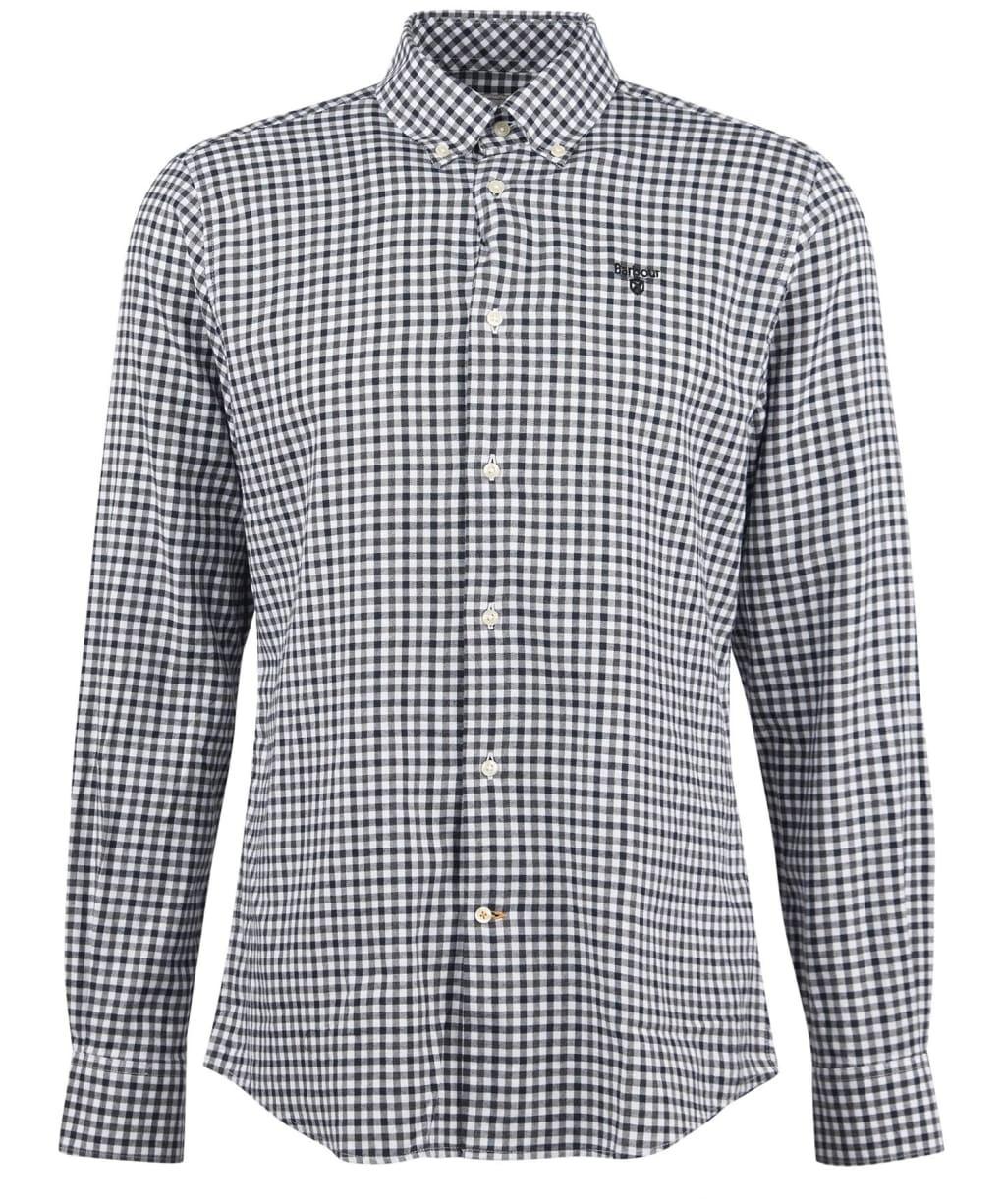 Men's Barbour Finkle Tailored Shirt - Grey Marl