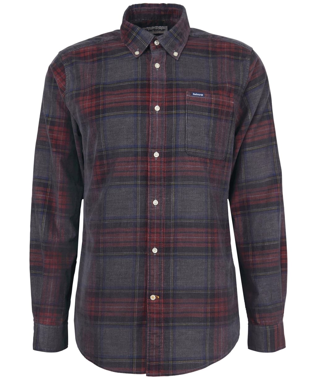 Men's Barbour Southfield Tailored Shirt - Grey Marl