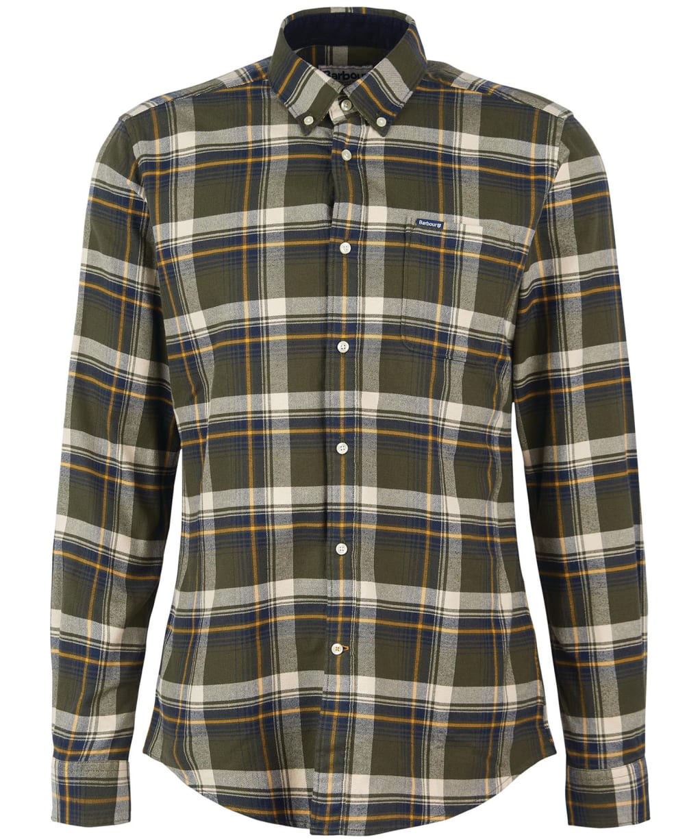 Men's Barbour Barbour Shieldton Tailored Shirt - Olive
