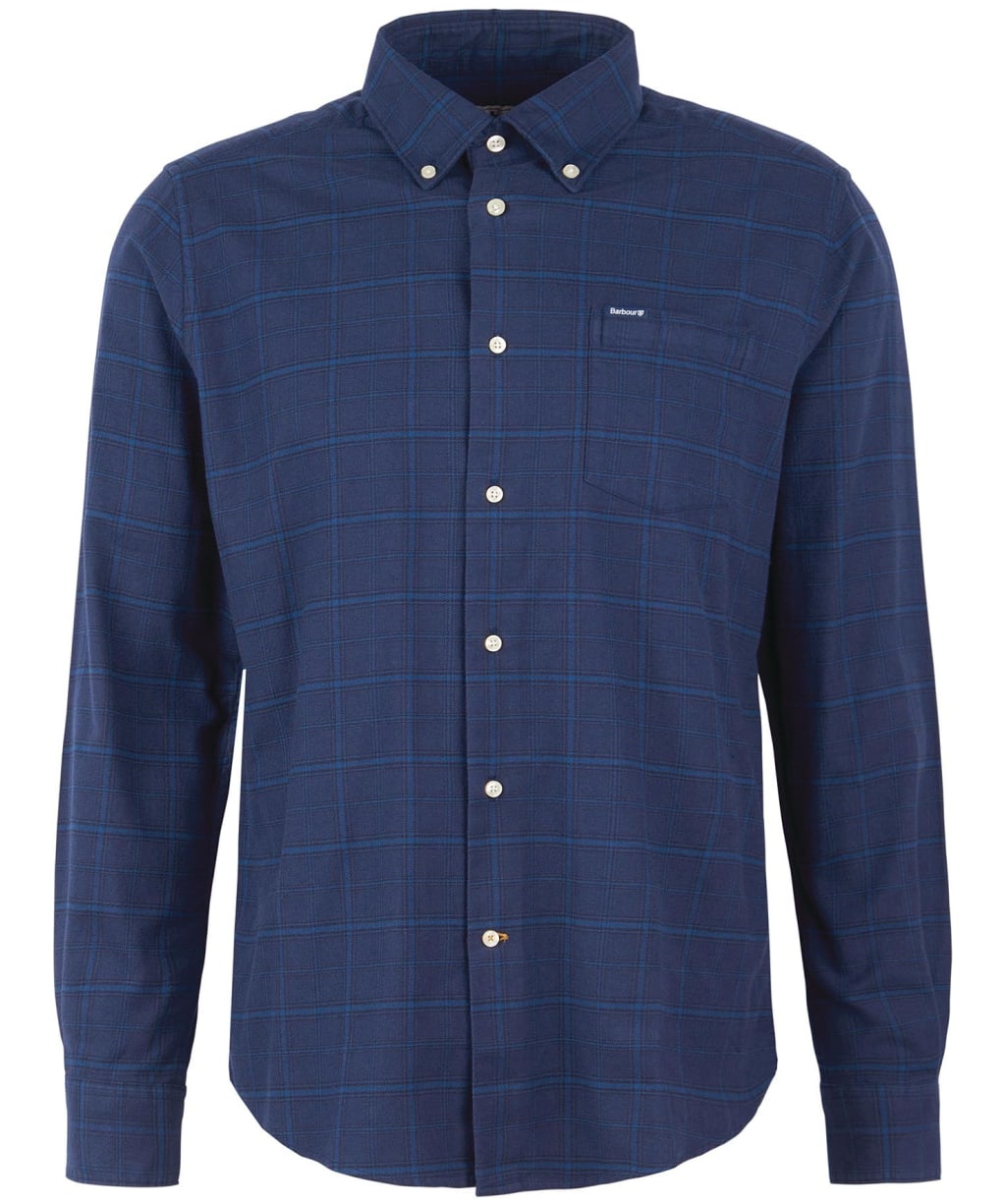 Men's Barbour Trundell Tailored Shirt - Navy