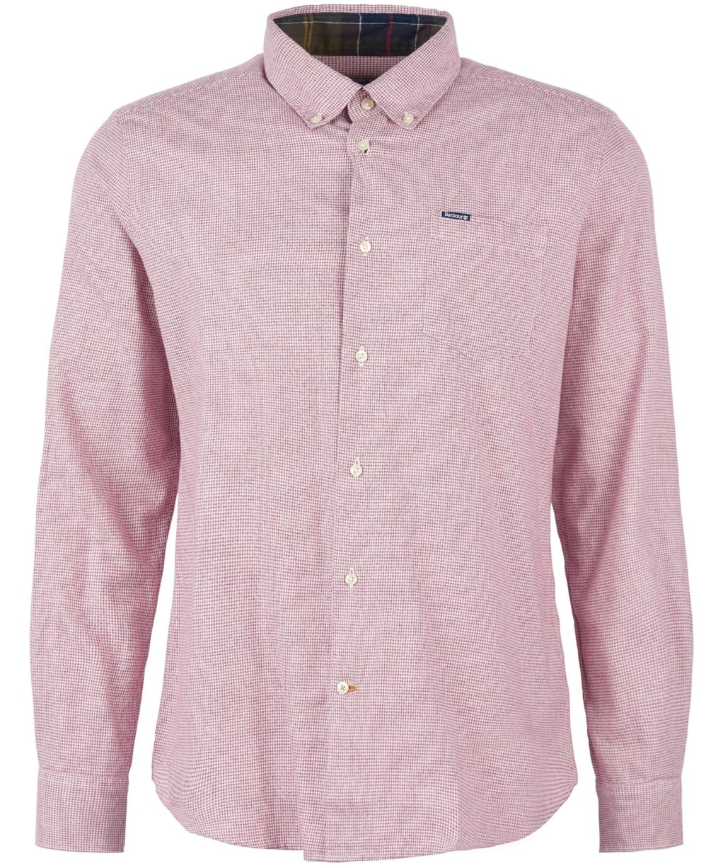 Men's Barbour Turner Tailored Shirt - Port