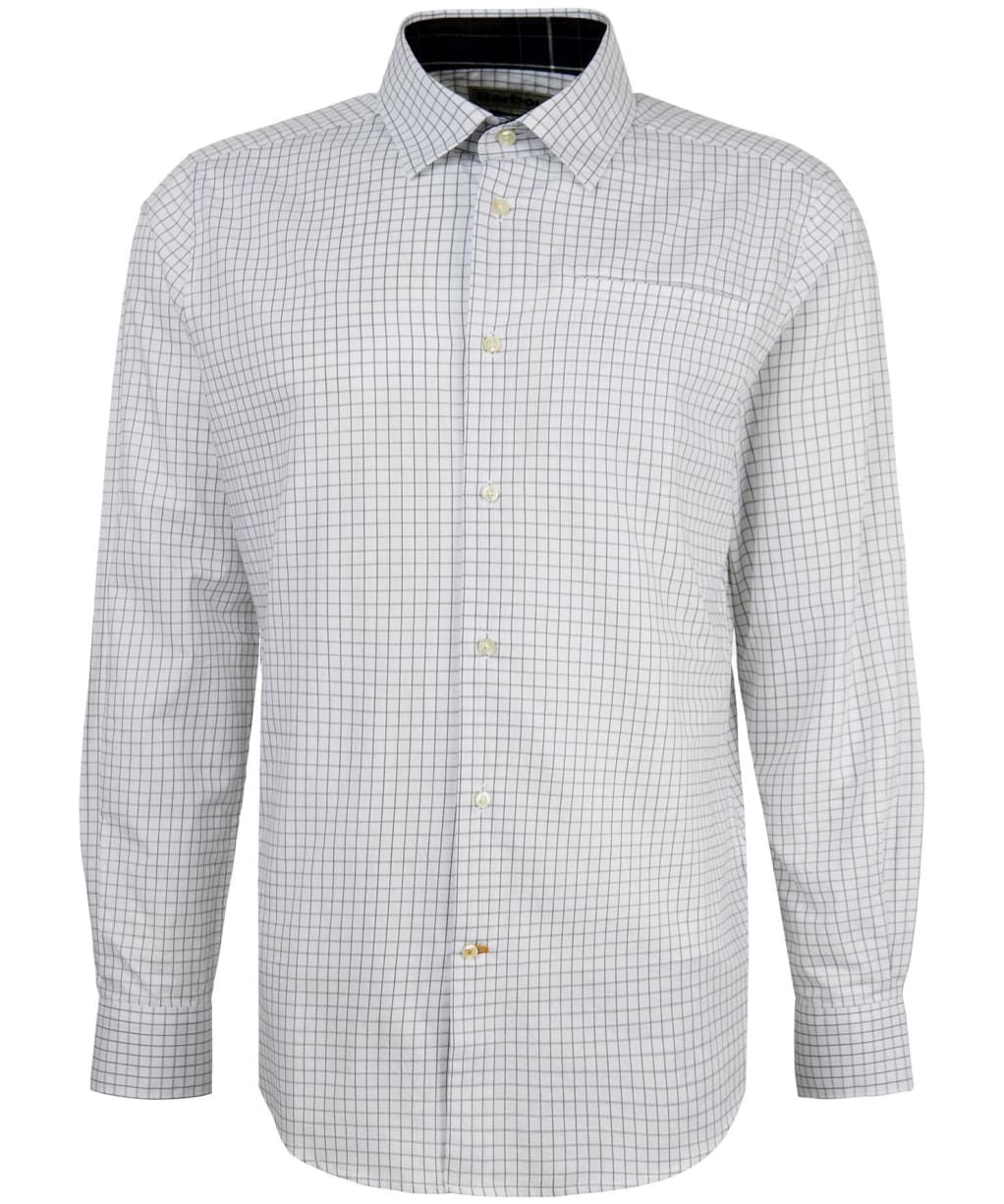 Men's Barbour Bathill Tailored Shirt - White