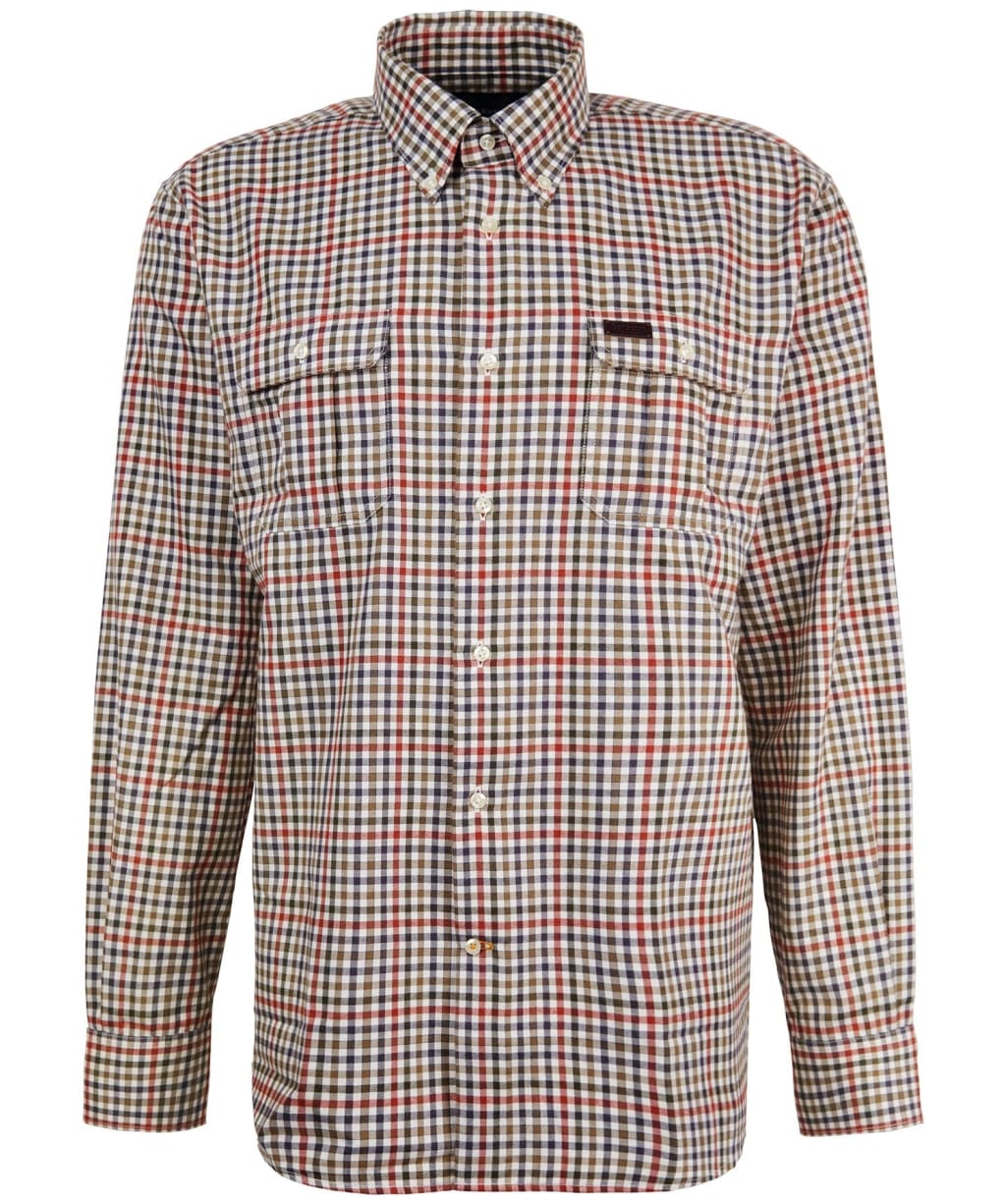 Men's Barbour Foss Regular Fit Shirt - Olive