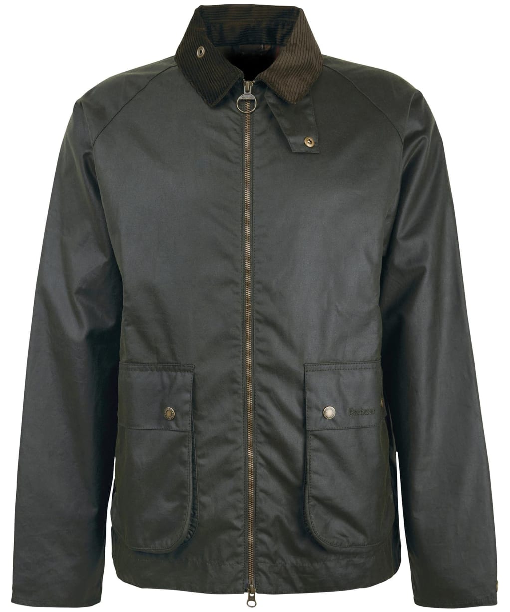 Men's Barbour Short Bedale Wax - Fern