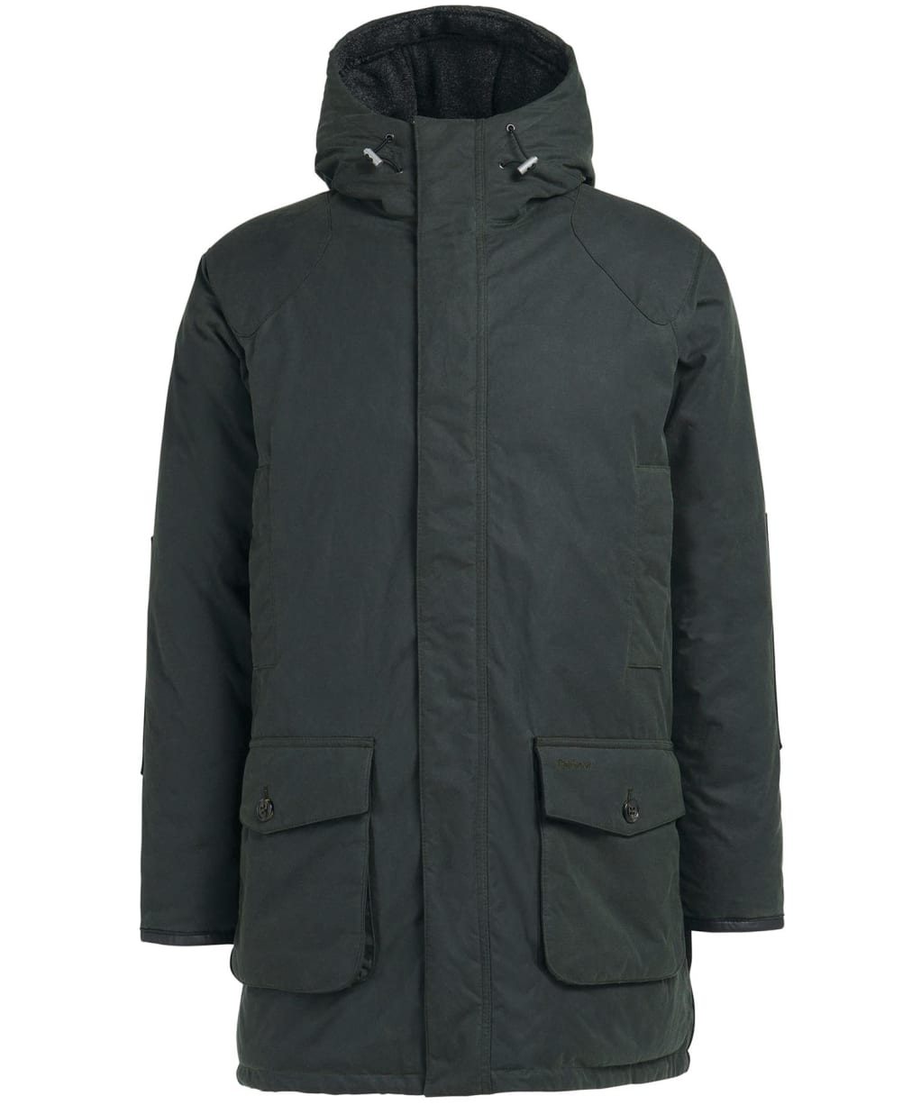 Men's Barbour Np Farnley Beaufort Waxed Jacket - Sage