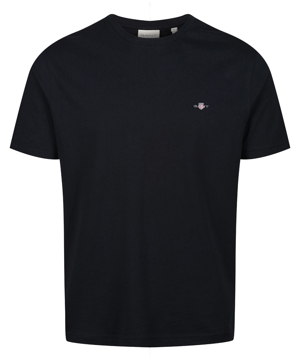 Men's Gant Regular Shield T-Shirt - Black
