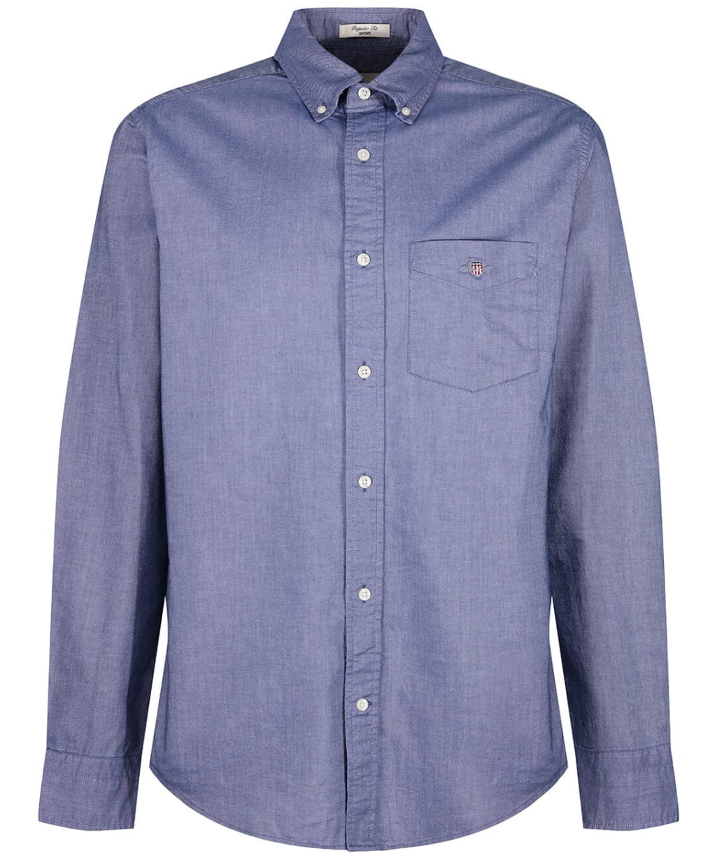 Men's Gant Regular Oxford Shirt - Persian Blue