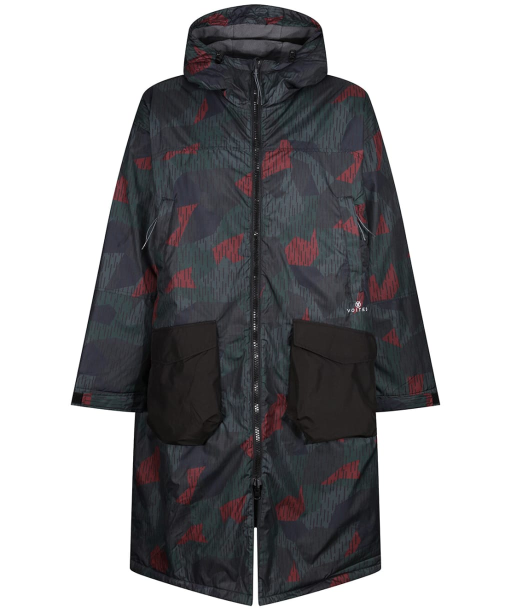 Voited Water Resistant Polar Fleece Changing Robe - Moment Camo