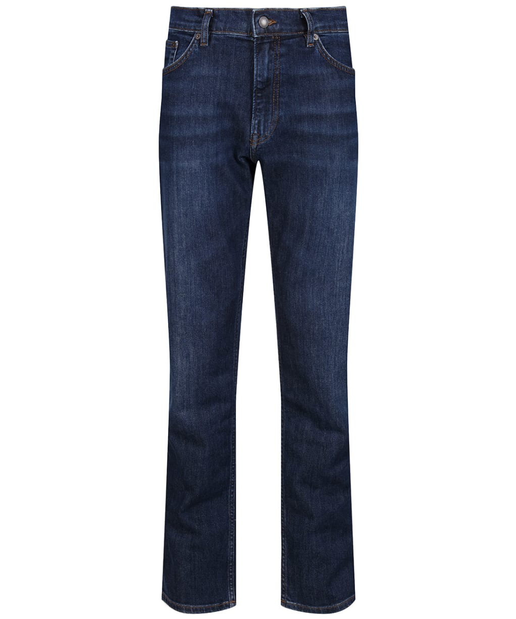 Men's Gant Regular Jeans - Dark Blue Worn In