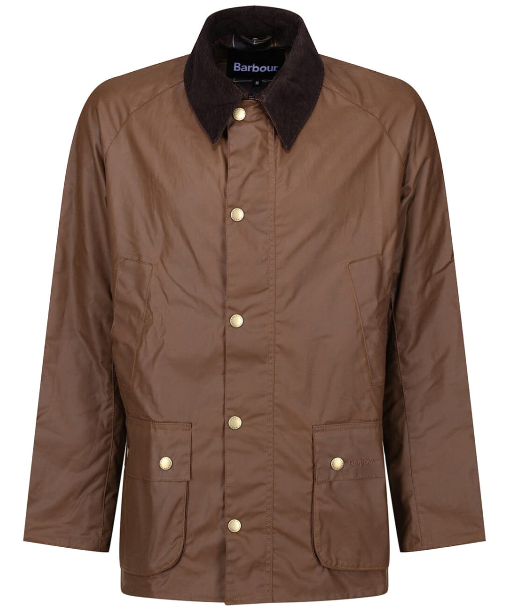 Men's Barbour Ashby Waxed Jacket - Bark