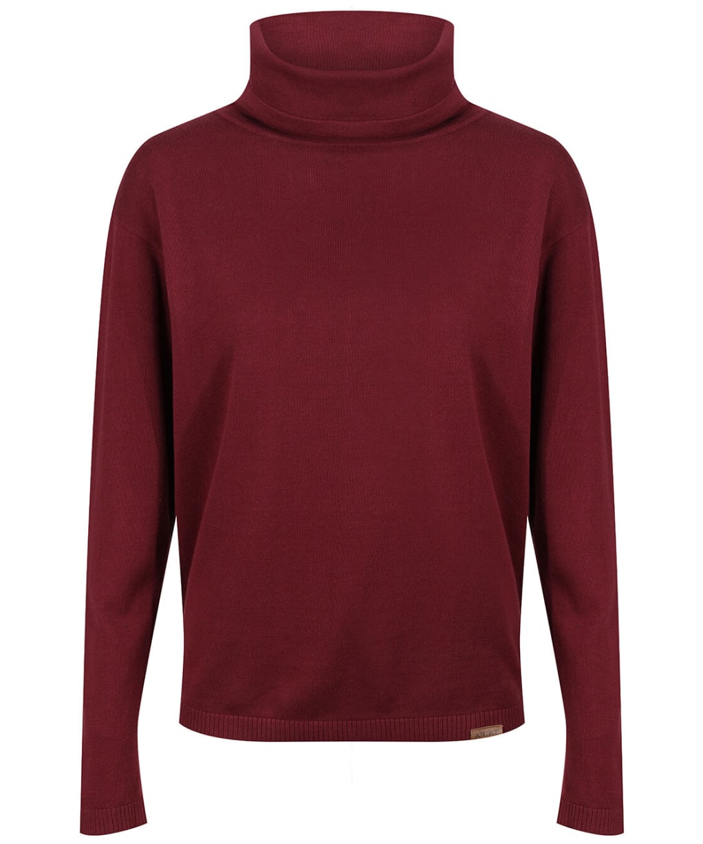 Women's Ariat Lexi High Neck Sweater - Tawny Port