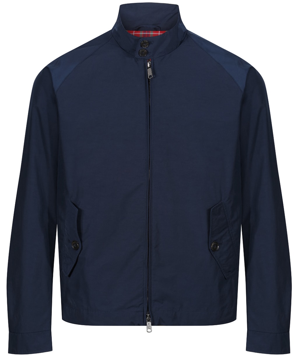 Men's Baracuta G4 Water Repellent Cloth Jacket - Navy