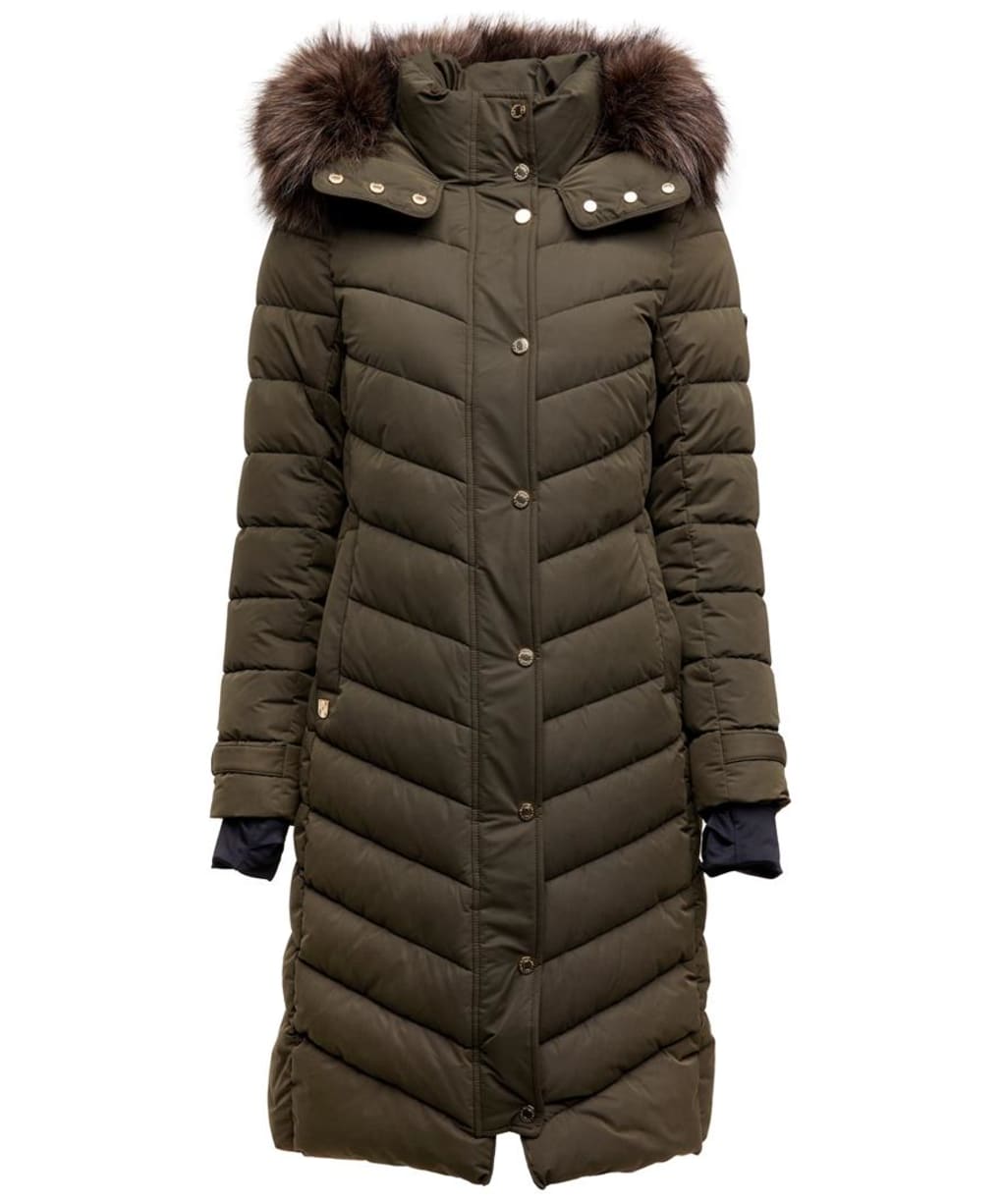 Women's Holland Cooper Chamonix Quilted Coat - Khaki