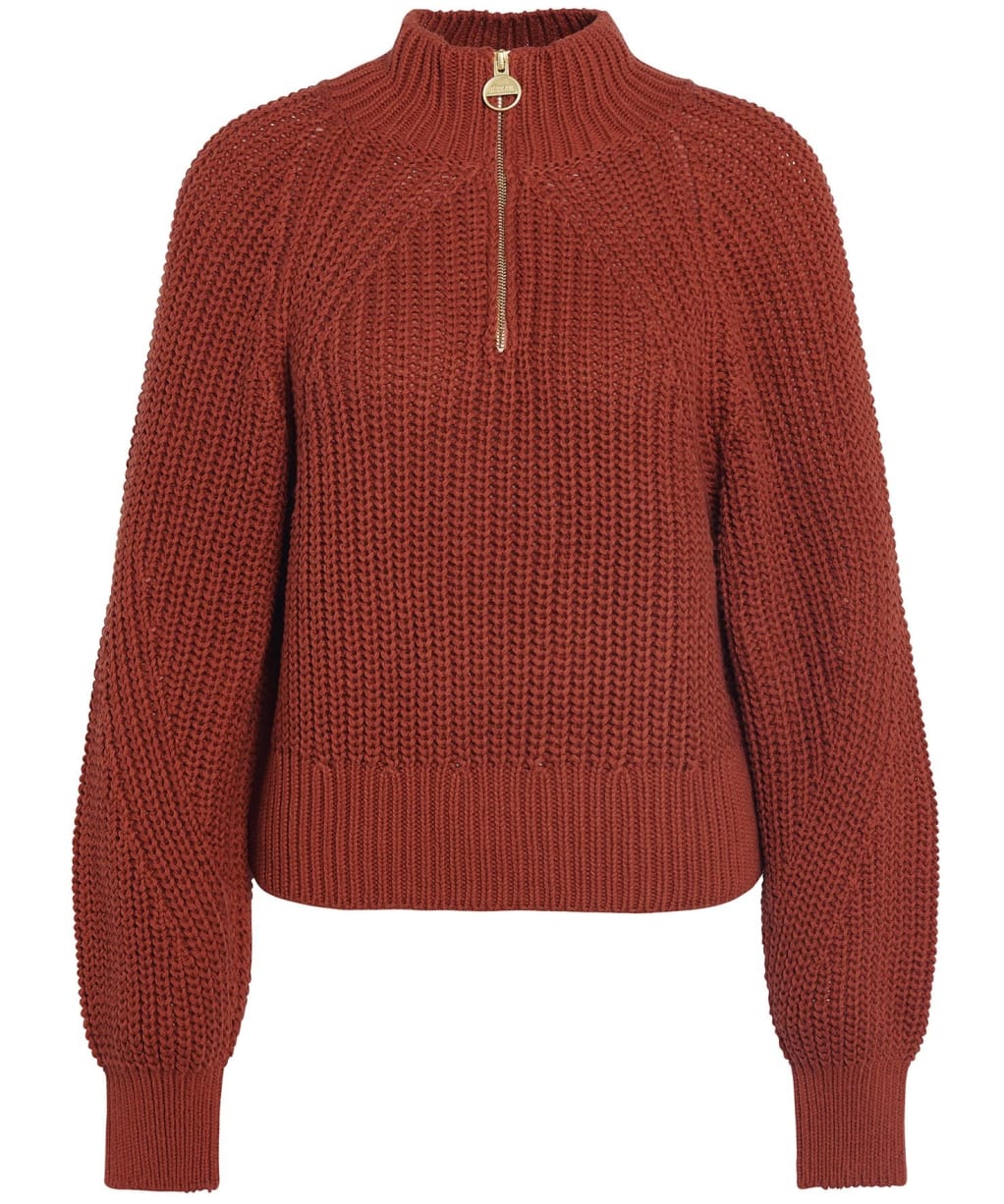 Women's Barbour International Solar Knit - Amaretto