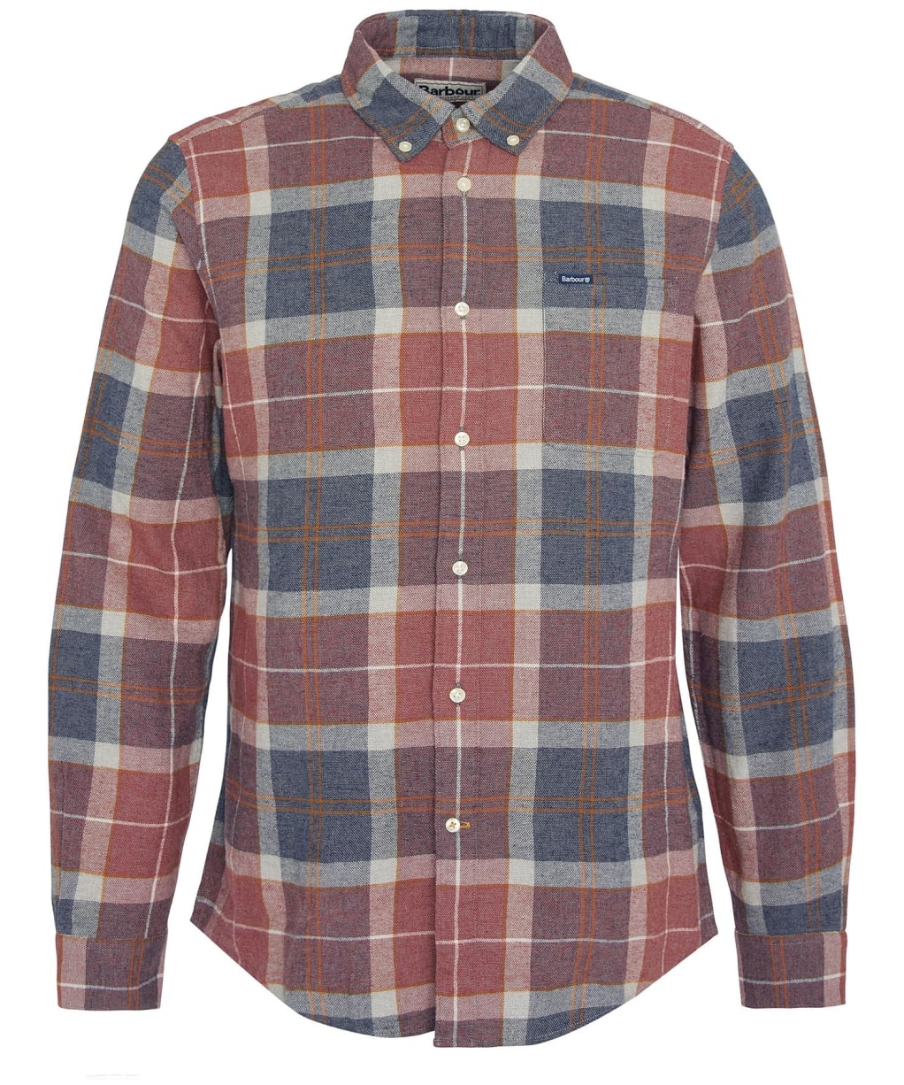 Men's Barbour Tamar Long Sleeve Tailored Cotton Shirt - Brackencroft Tartan