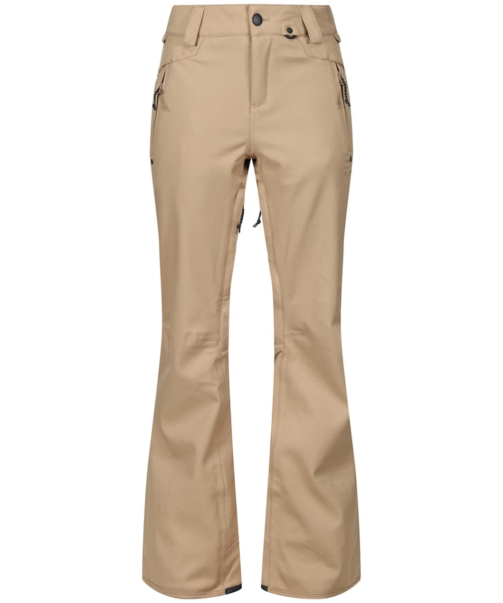 Women's Volcom Species Stretch Snow Pants - Dark Khaki