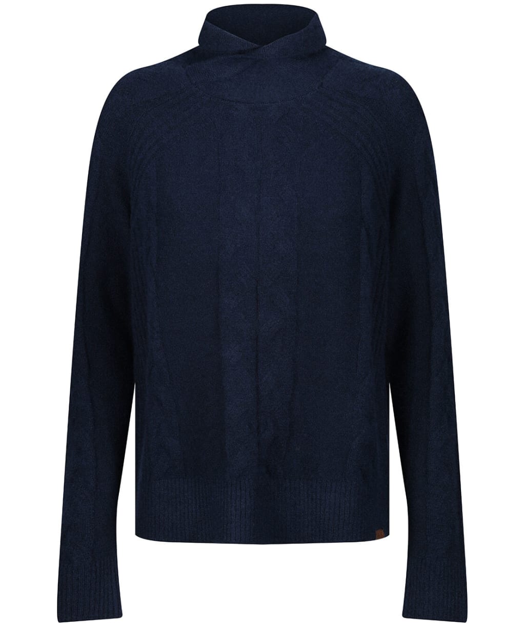Women's Ariat Novato High Neck Sweater - Navy Heather
