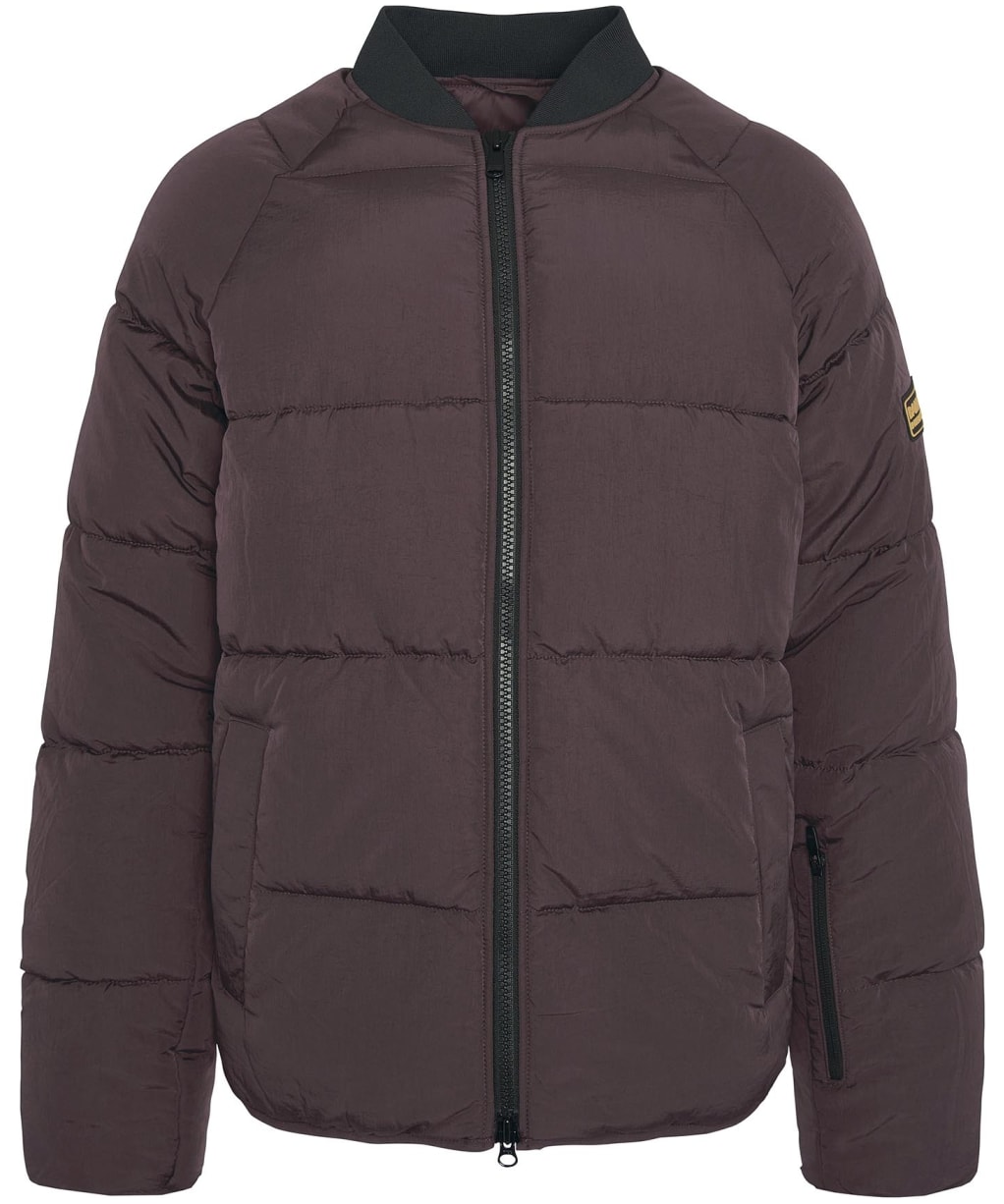 Men's Barbour International Cluny Quilted Jacket - Bitter Chocolate