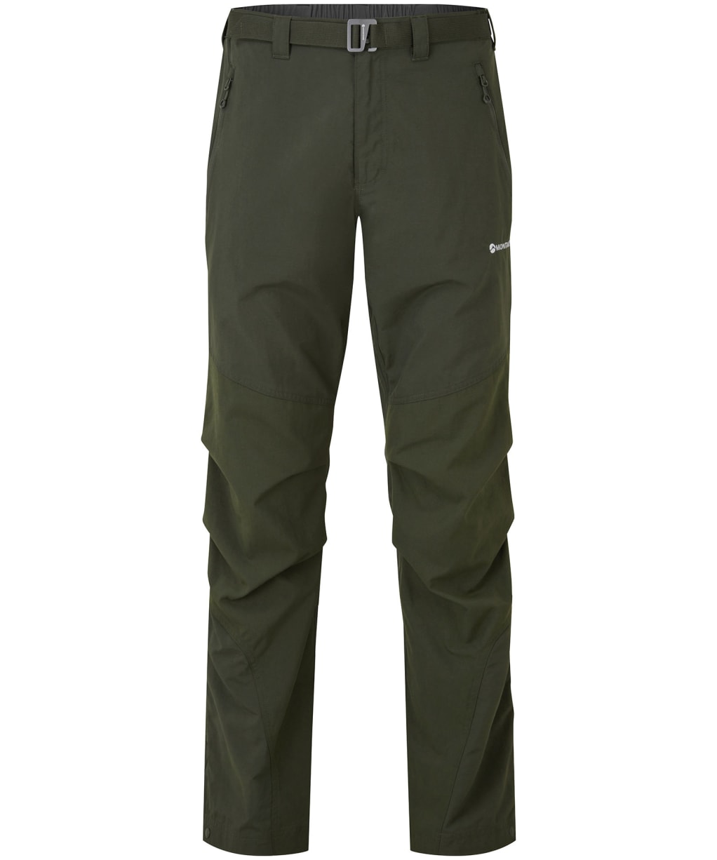 Men's Montane Water Repellent Terra Pants - Regular - Oak Green