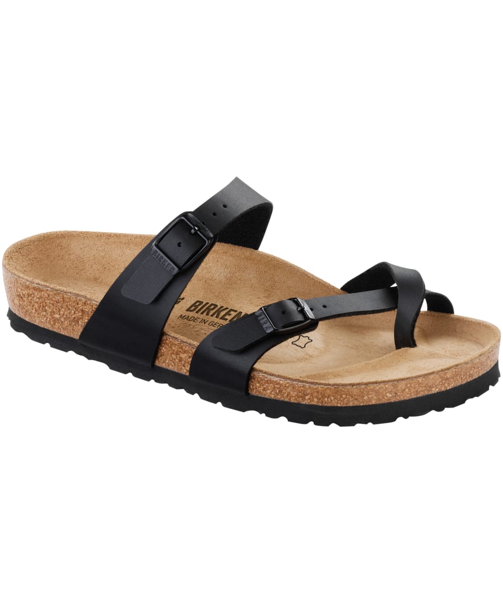 Women's Birkenstock Mayari Birko-Flor Sandals - Narrow Footbed - Black