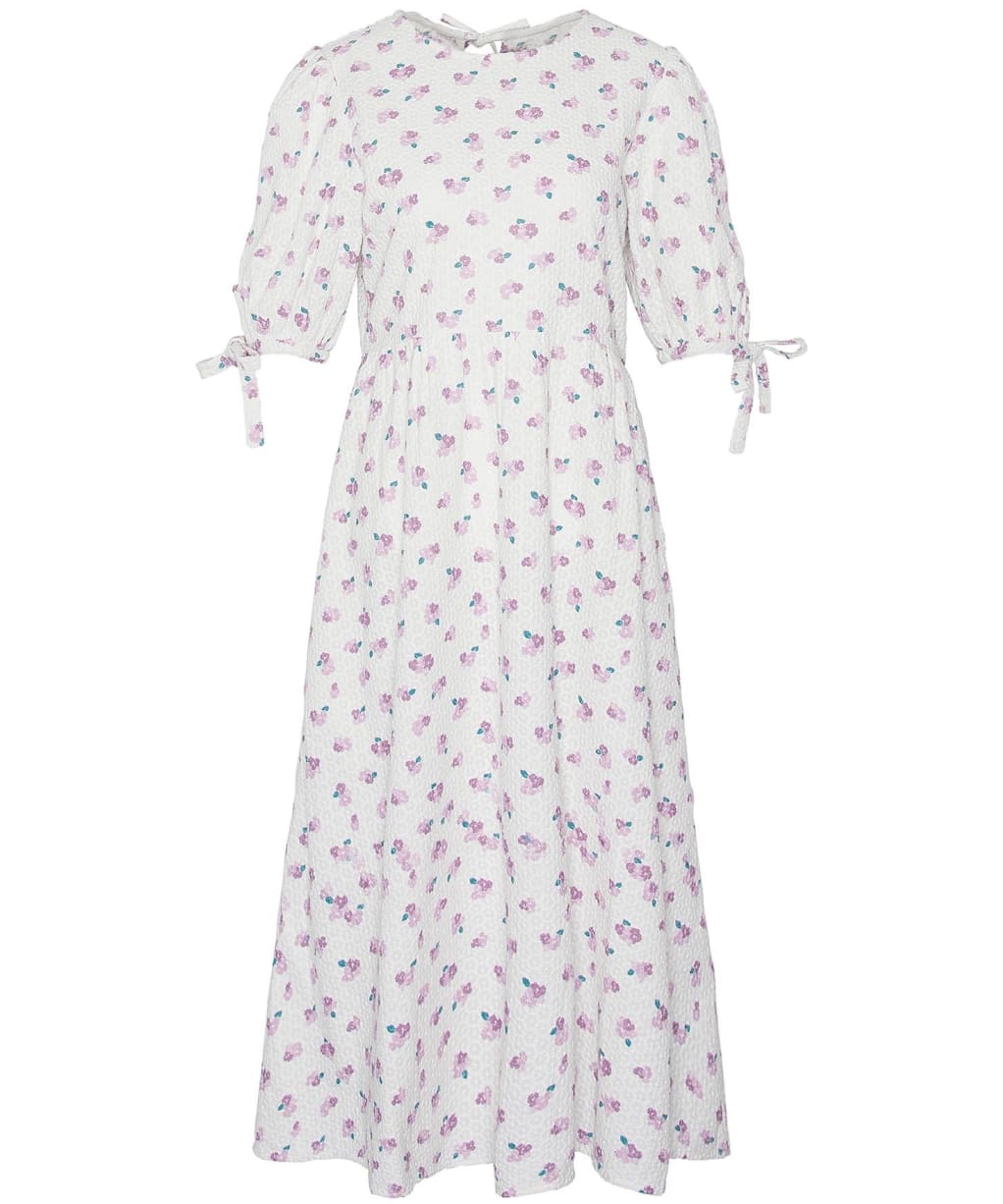 Women's Barbour Goodleigh Cotton Broderie Midi Dress - Multi