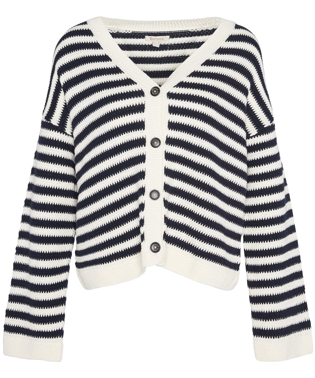 Women's Barbour Sandgate Knitted Cardigan - Multi Stripe