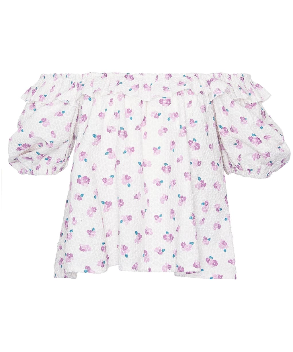 Women's Barbour Goodleigh Cotton Broderie Swing Top - Multi