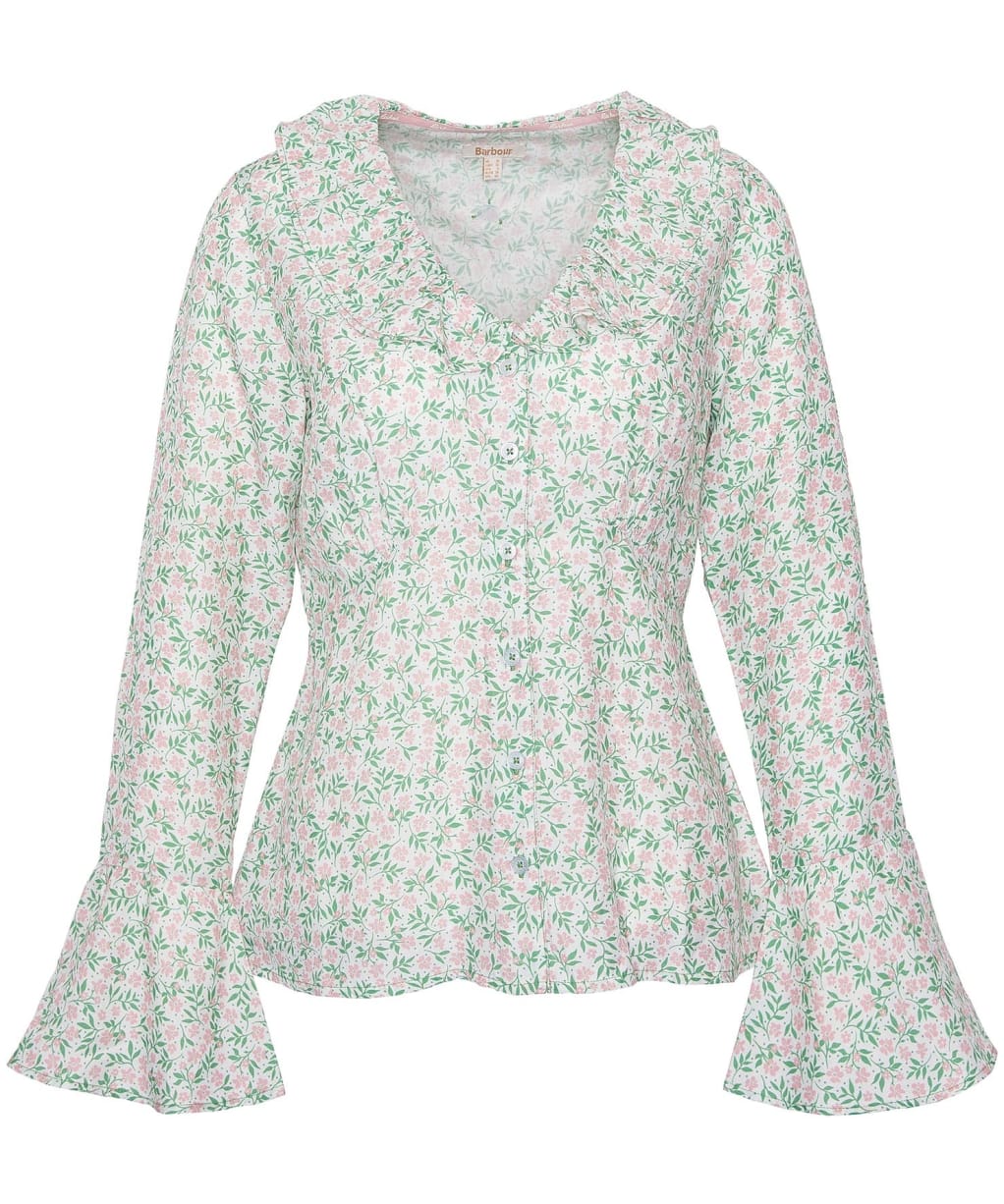 Women's Barbour Sandgate Bell Sleeve Blouse - Multi