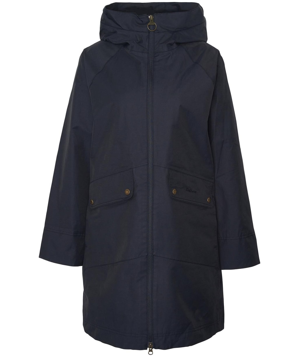 Women's Barbour Heron Waterproof Jacket - Dark Navy
