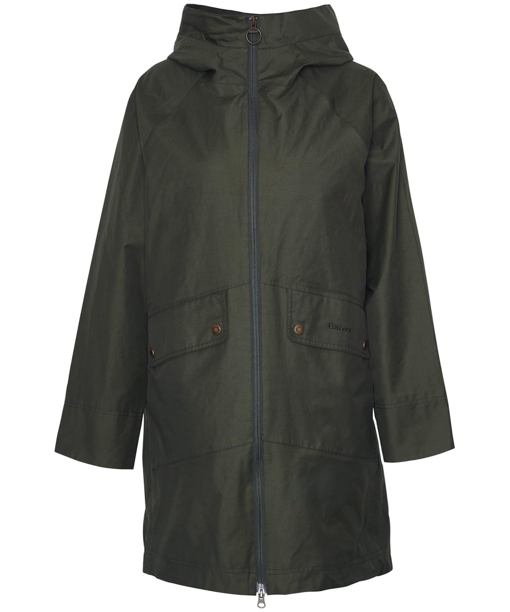 Women's Barbour Heron Waterproof Jacket - Olive