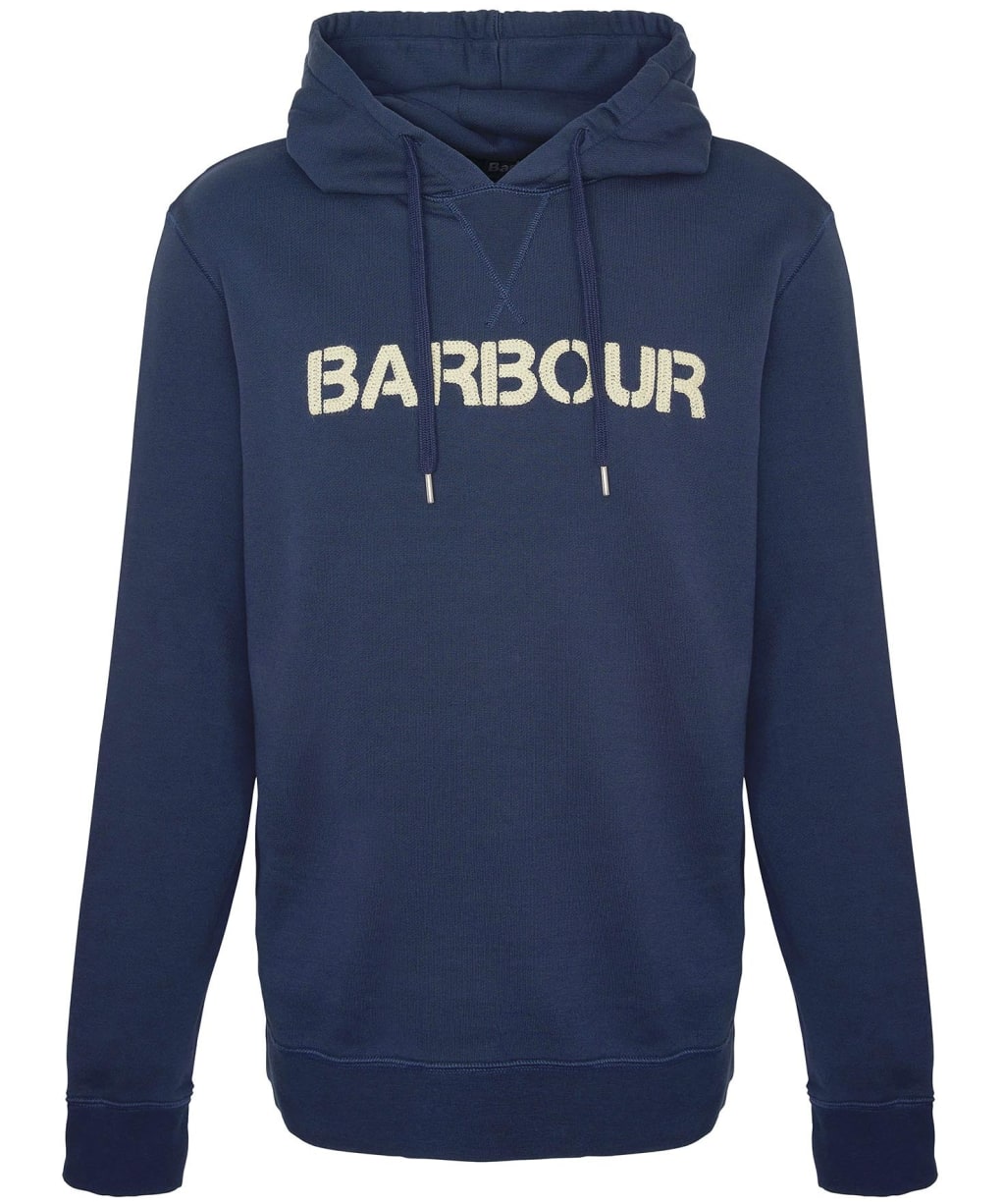 Men's Barbour Farnworth American Fleece Hoodie - Navy