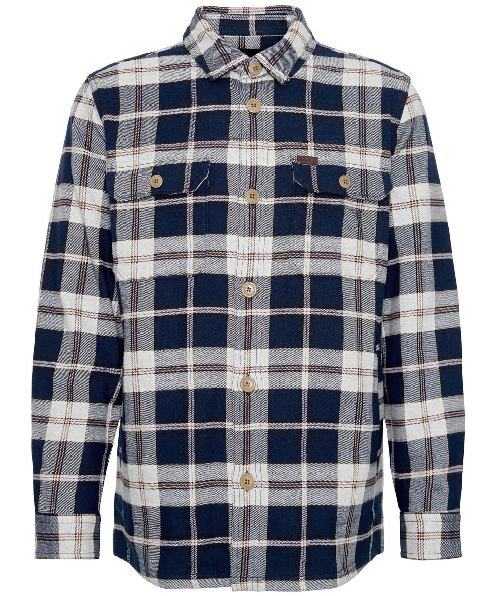 Men's Barbour Derwent Overshirt - Navy