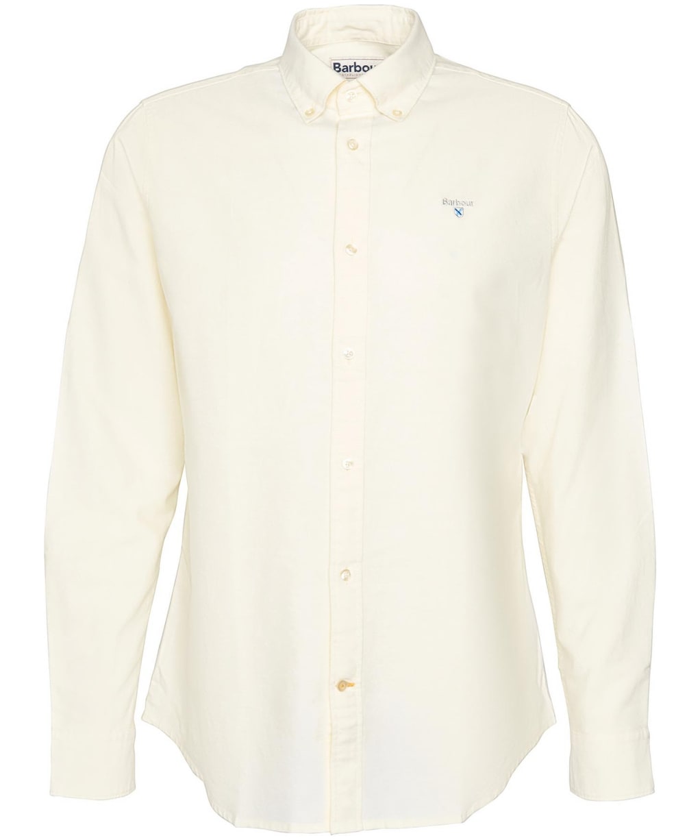 Men's Barbour Oxtown Tailored Shirt - Lemon