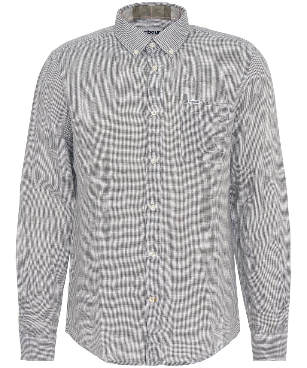 Men's Barbour Linton Tailored Shirt - Olive