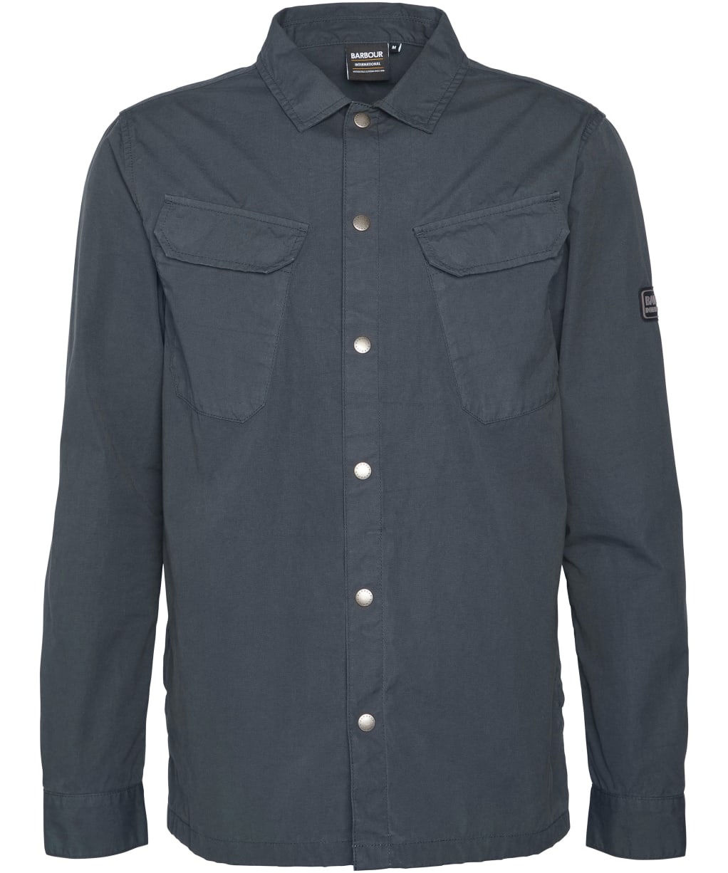 Men's Barbour International Gear Overshirt - Forest River