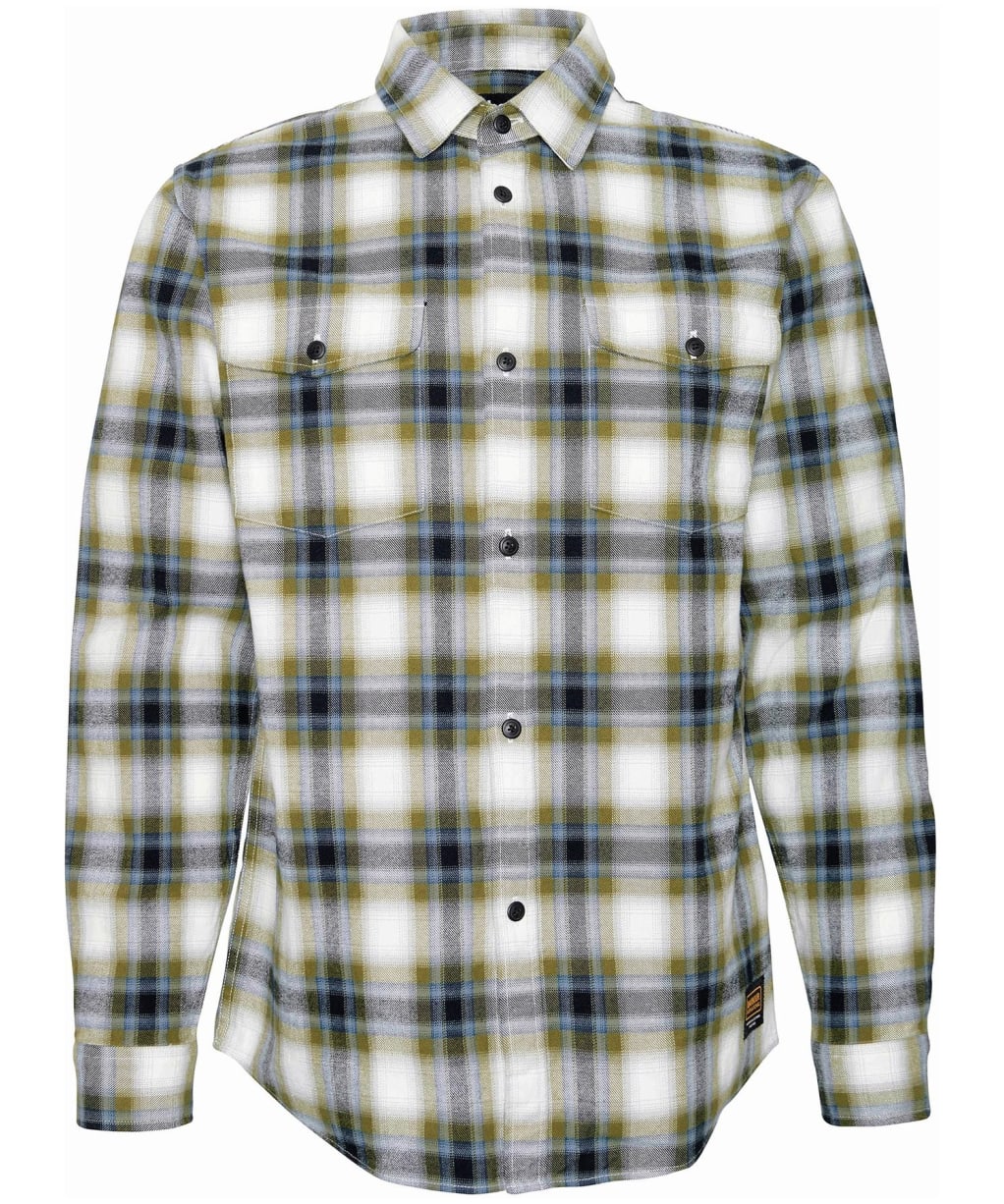 Men's Barbour International Oliver Overshirt - Cobalt Blue