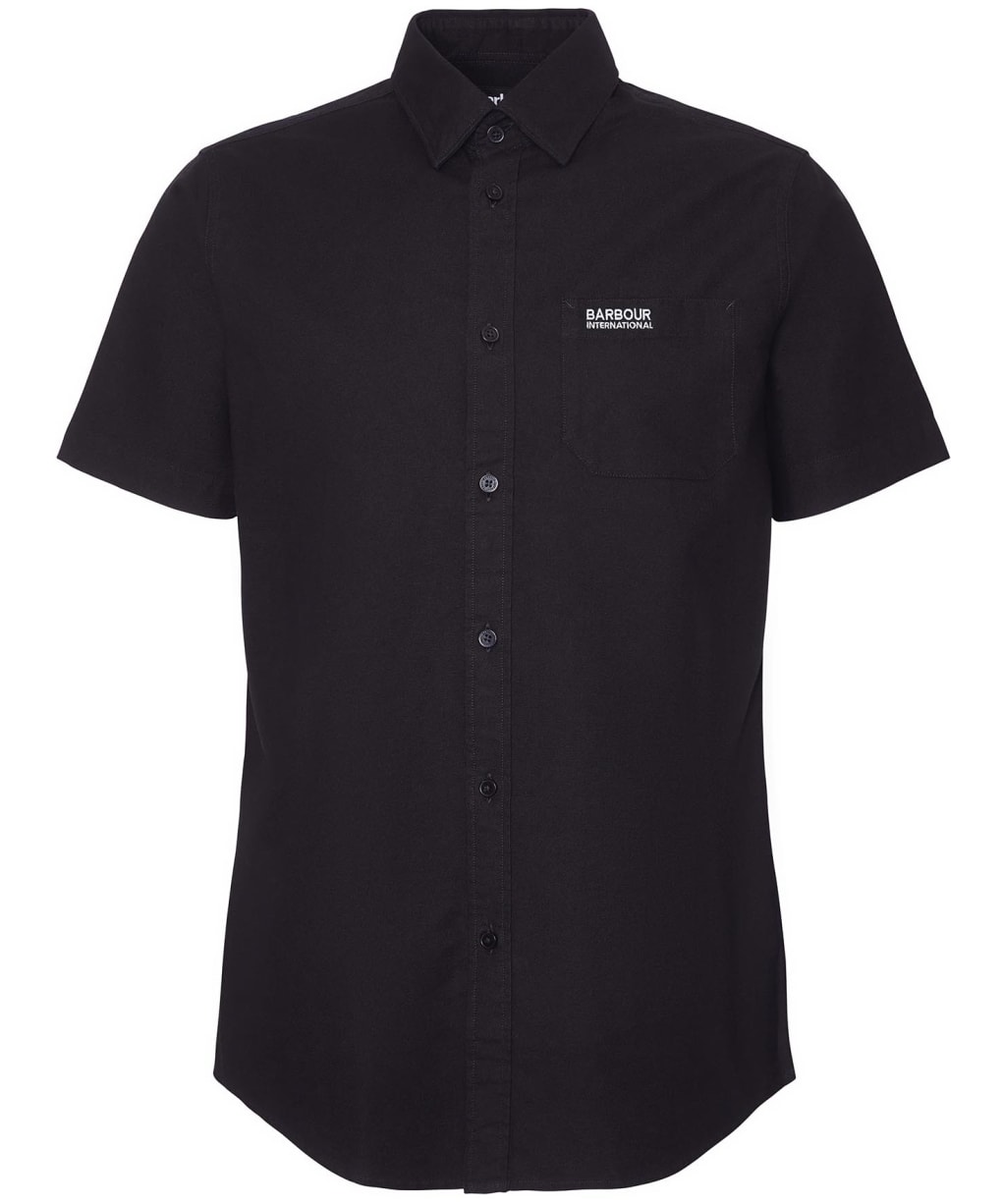 Men's Barbour International Kinetic Short Sleeve Shirt - Black