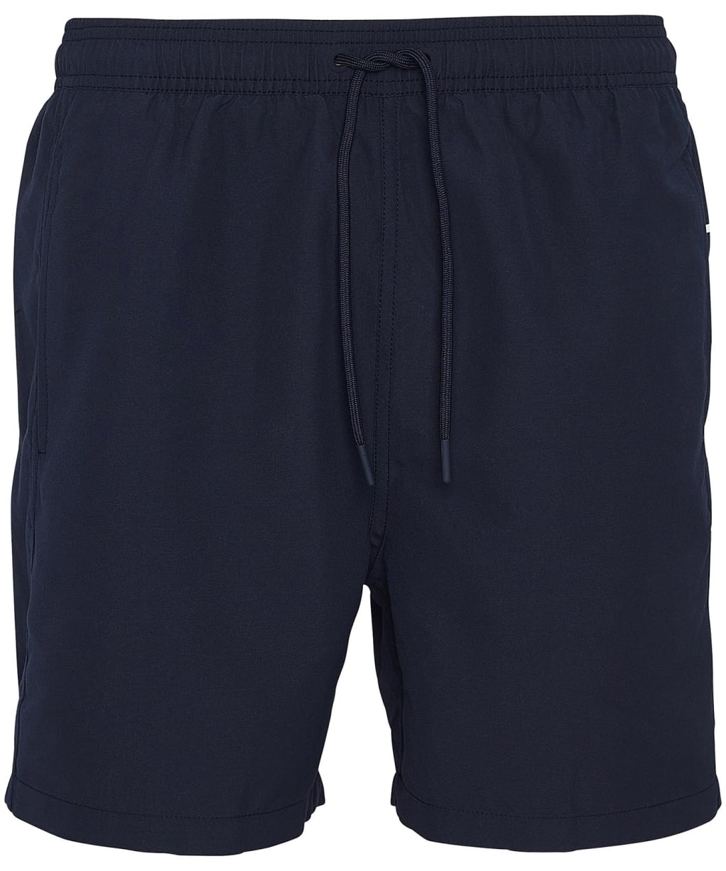 Men's Barbour International Large Logo Swim Shorts - Navy