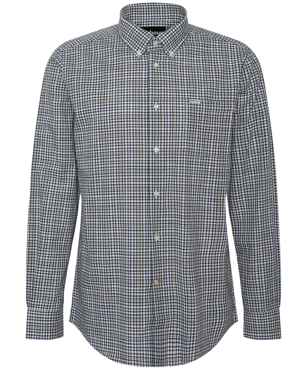 Men's Barbour Durand Short Sleeve Shirt - Olive