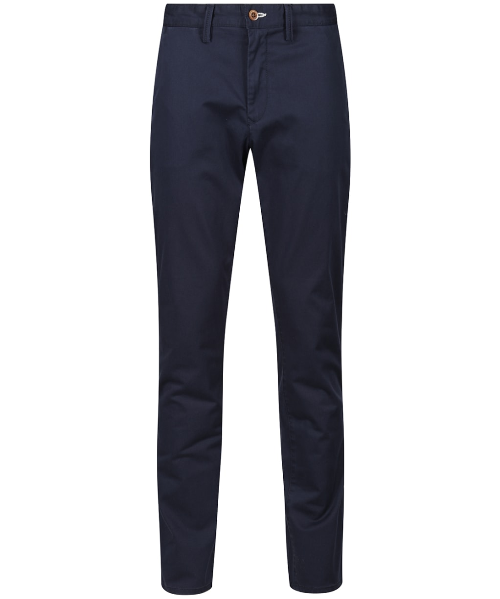Men's Gant Slim Fit Twill Chinos - Marine