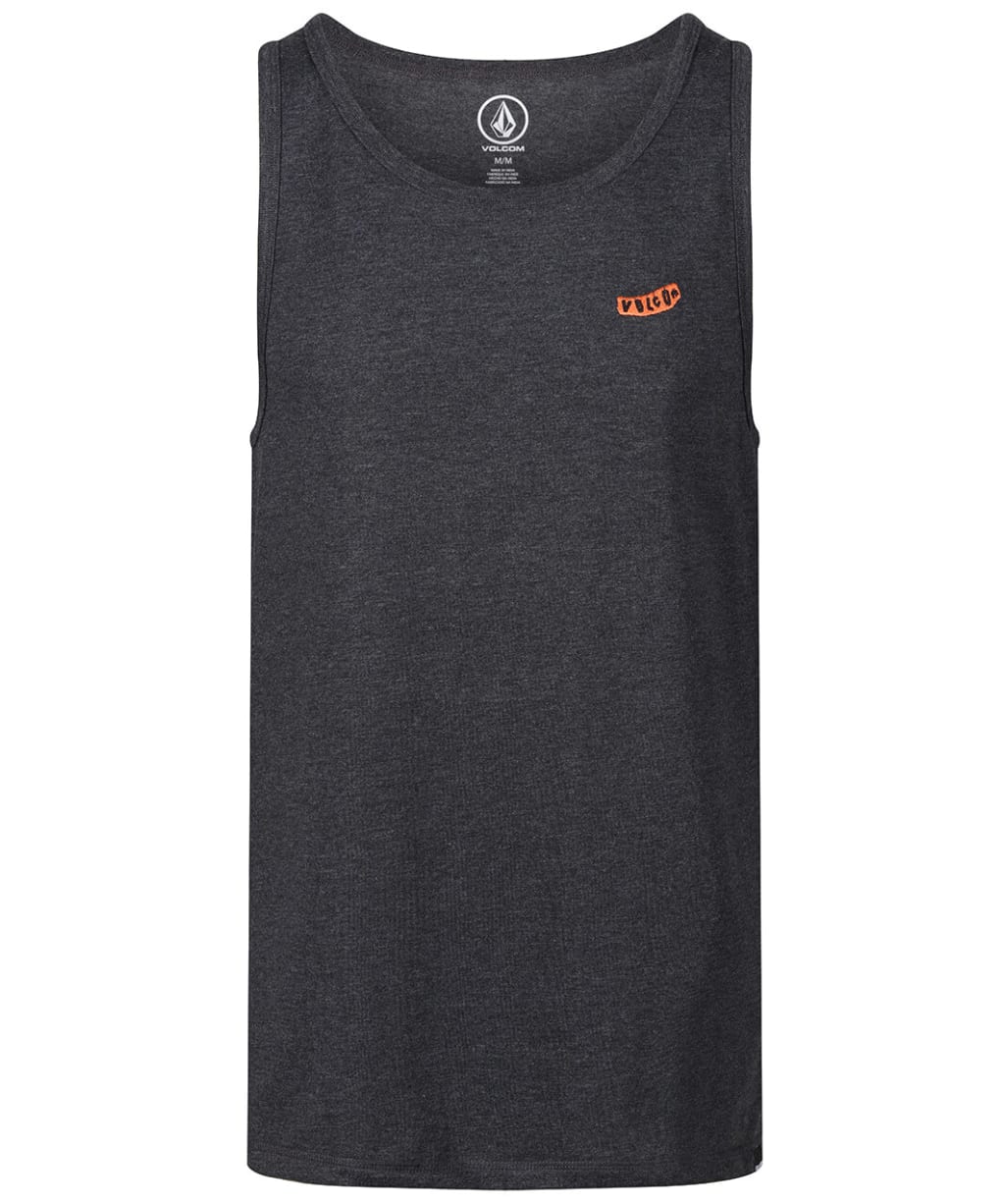 Men's Volcom Pistol Stone Tank Top - Heather Black