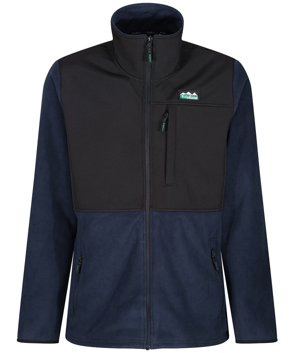 Men's Ridgeline Hybrid Fleece Jacket - Navy / Black