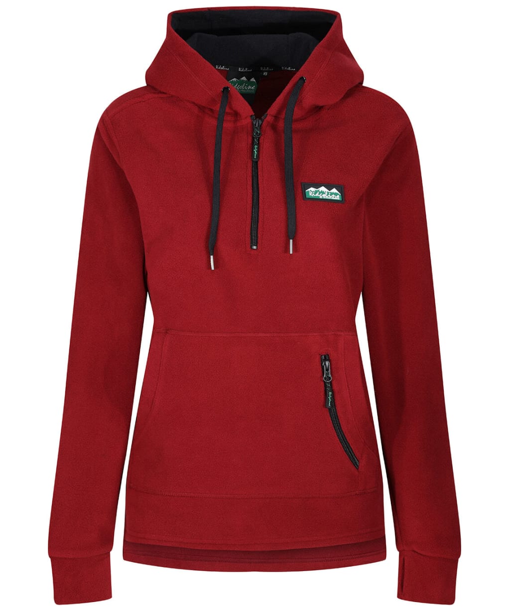 Women's Ridgeline Ballistic Fleece Hoodie - Rhubarb